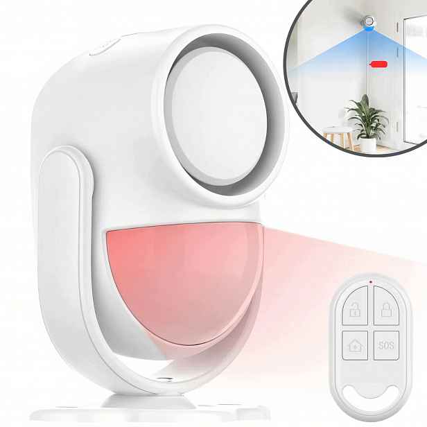 Bezdrátový pohybový senzorový alarm pro garážový dům Syrena 125 dB s Ovladače