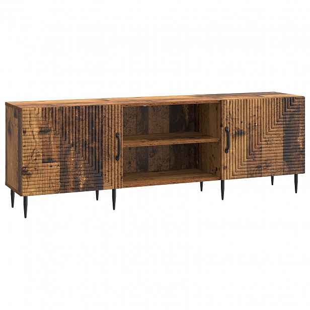 vidaXL Televizní skříň 150 x 31 x 50 cm Staré dřevo Kompozitní dřevo