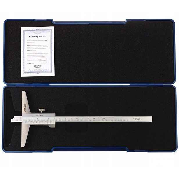 Analogový posuvný hloubkoměr 150 mm 0,02 mm Dasqua