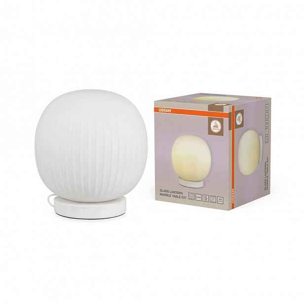 Dekorativní stolní lampa E27 Bílý mramor Decor Osram