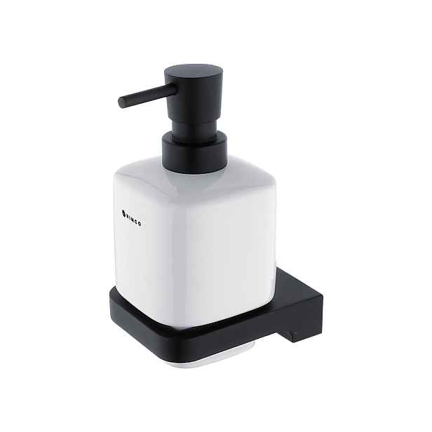 Nimco Maya Černá dávkovač mýdla, patent design, pumpa mosaz Mac 29031K-T-90