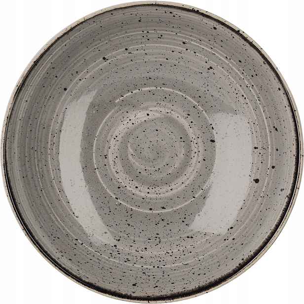 Talíř hluboký Churchill Stonecast Peppercorn Grey 18,2 cm 12 ks