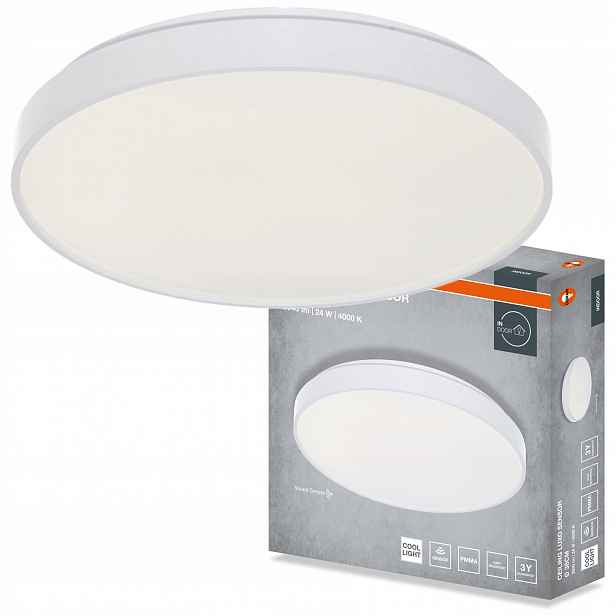 Stropní Svítidlo Led Stropní Svítidlo Nástěnné svítidlo se senzorem 24W 1320lm 4000K