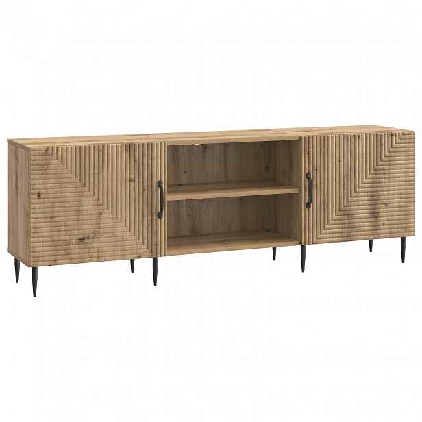 vidaXL Televizní skříň 150 x 31 x 50 cm Dub artisan Kompozitní dřevo