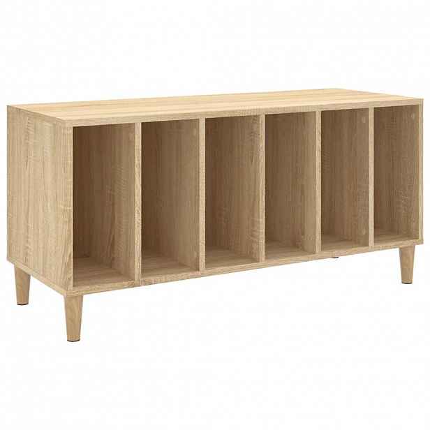 vidaXL Skříňka na LP desky dub sonoma 100x38x48 cm kompozitní dřevo