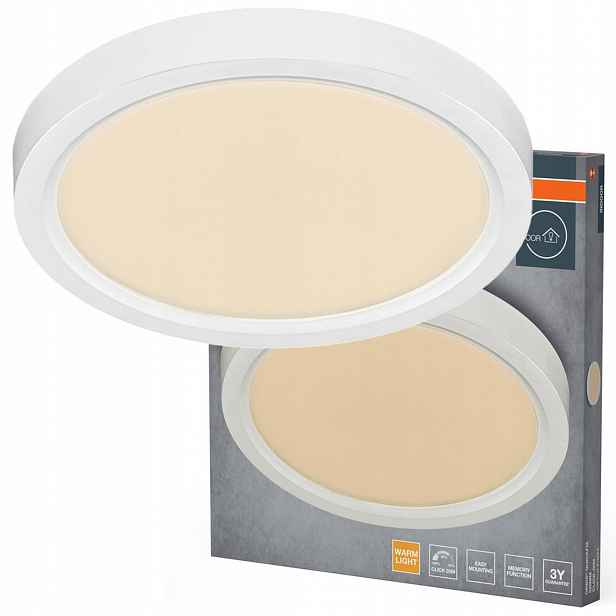 Stropní Svítidlo Led Panel Nástěnný Stropní Svítidlo Svítidlo 24W 2500lm 3000K Osram