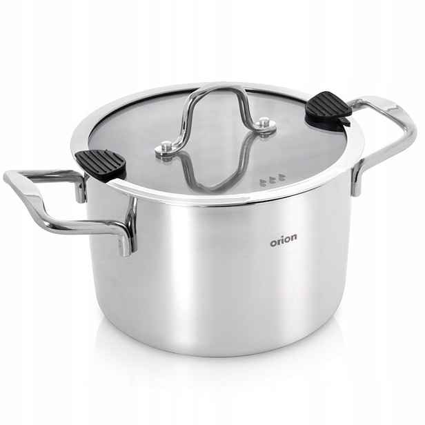 Hrnec Orion Venice s víkem z nerezové oceli 18 cm 2,3L Premium