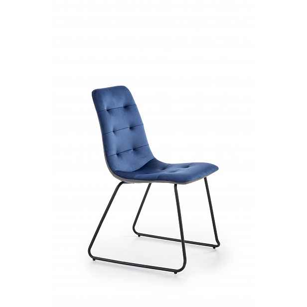 Jídelní židle, modrá