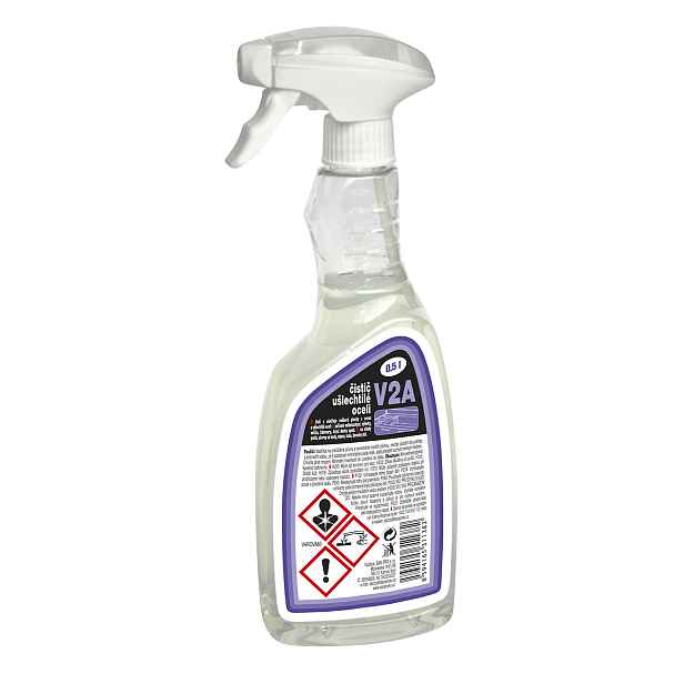 SANI PRO V2A 500ml s rozprašovačem čistič ušlechtilé oceli (SP)