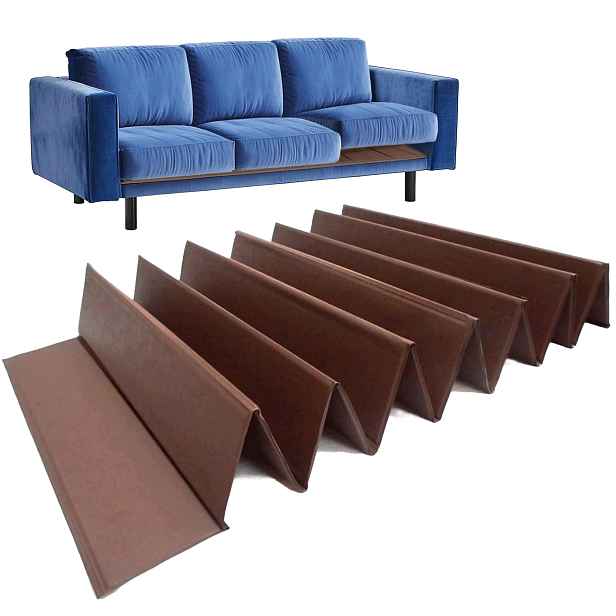 Skládací podložka pod usměrňovač Výztuha pro pohovku Postel Pohovka 48x165