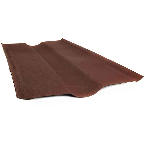 Úžlabí asfaltové Onduline červené 485×1 000 mm