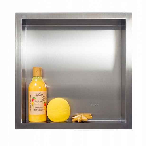 Výklenková police Balneo Wall Box 30x30x10 příruba