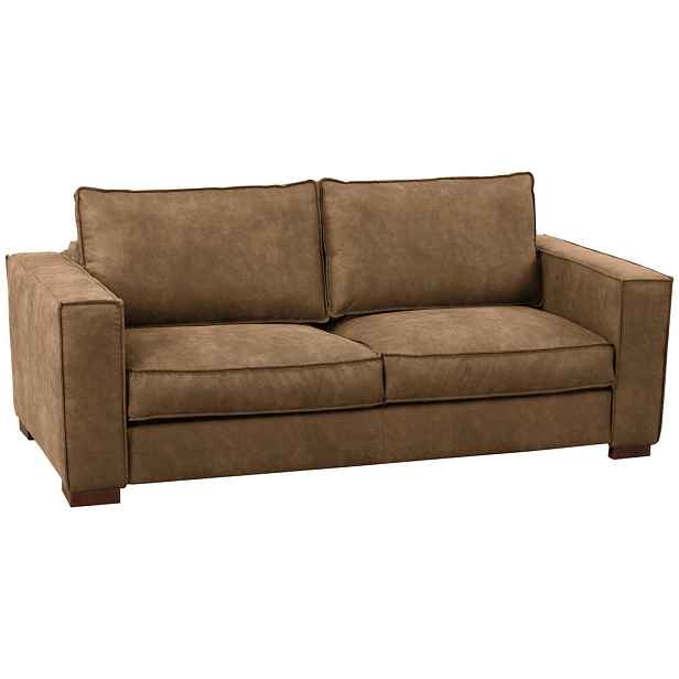 MID.YOU ROZKLÁDACÍ POHOVKA, textil, hnědá
