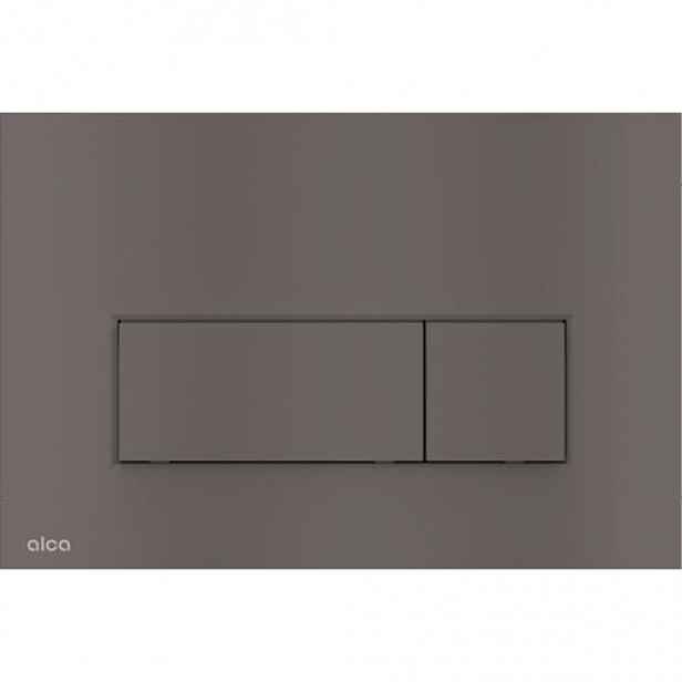 Alca Thin ovládací tlačítko plast gun metal mat M57-GM-M