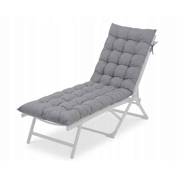 Polštář Na Lavičku Relaxdays 160×50 CM 8 CM Tloušťky Prošívaný Zahradní