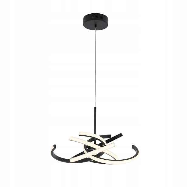 Závěsná lampa Spider Černá Led 30W 48 LP-1225/1P Light Prestige