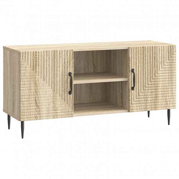 vidaXL Televizní skříň Dub sonoma 102 x 34,5 x 50 cm Kompozitní dřevo