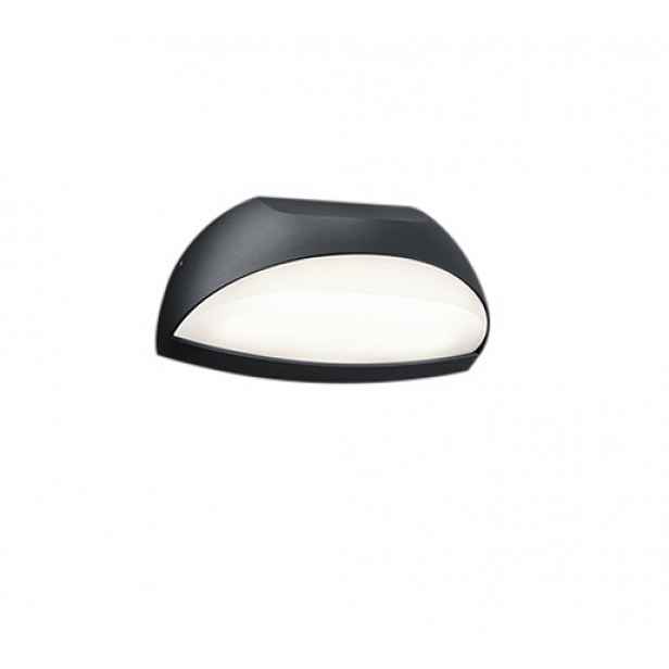 LED Nástěnná lampa Trio Muga antracit 228360142