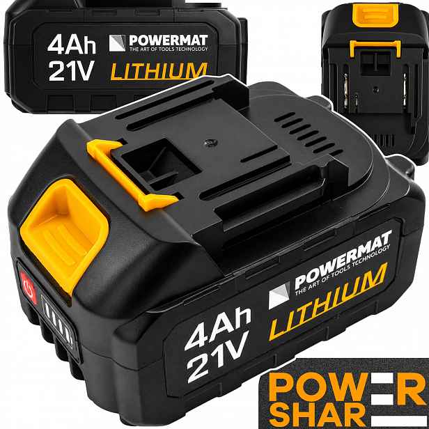 Li-ion Univerzální Baterie Akumulátor Lithium-iontová 4000 mAh 21 V 4.0 Ah