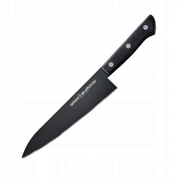 Nůž šéfkuchaře Samura Shadow 208 mm ocel AUS-8 s nepřilnavou povrchovou úpravou