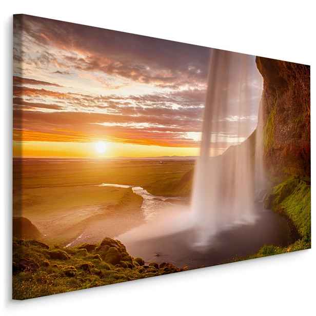 Plátno Vodopád Seljalandsfoss Na Islandu Varianta: 90x60
