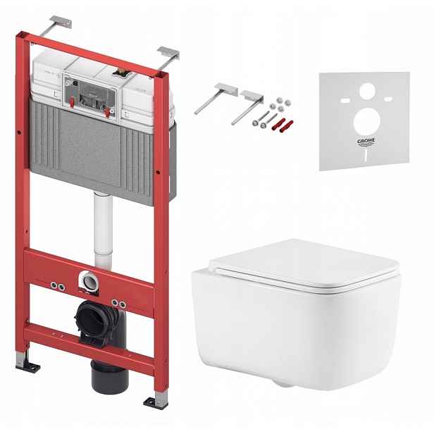 Podomítkový Wc set Tece Base s mísou Alba Style Imprese Tornado