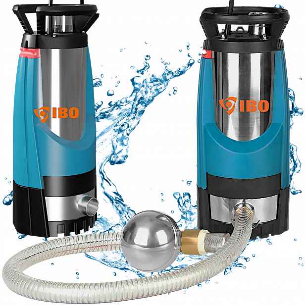 Ponorné Čerpadlo Multi Ip 1200 Auto Rain 1200W 230V Ibo Pro Čistou Vodu