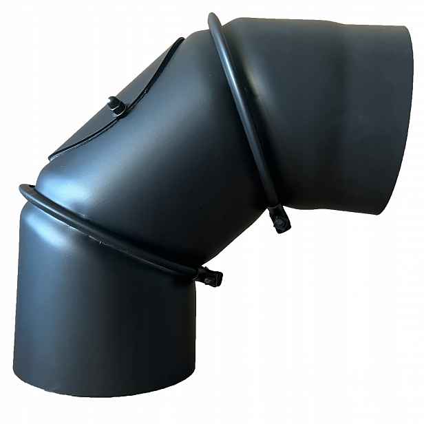 Kouřové Koleno Komínové nastavitelné 3- segmentové fi 160 0-90 2 mm Revize