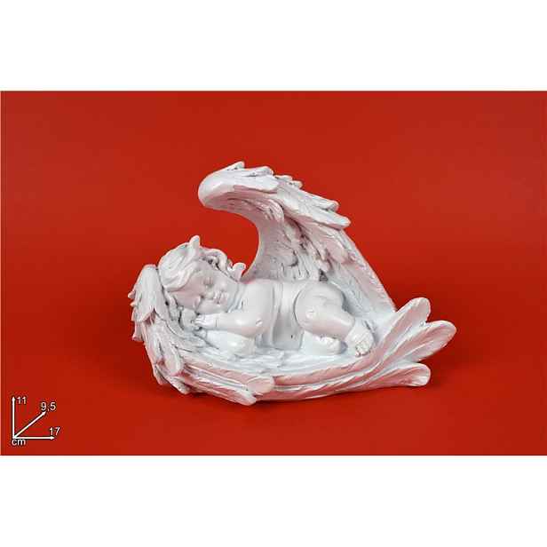 PROHOME - Anděl v křídle 11cm
