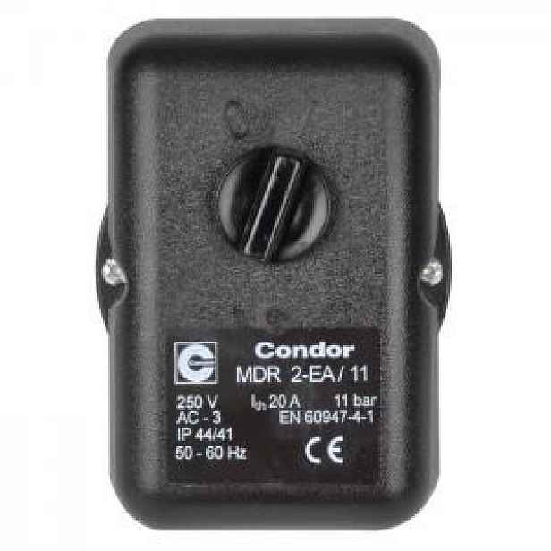 Tlakový spínač tlakového spínače Condor MDR2 16A 230V