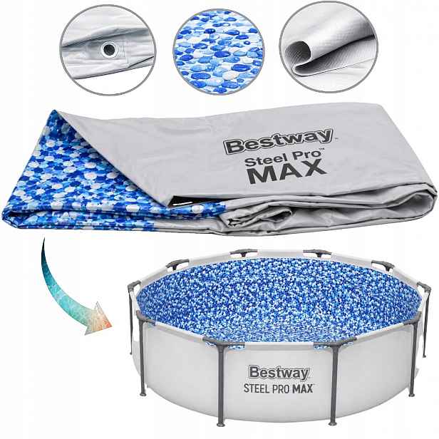 Bazénová krytina do bazénu Bestway Steel Pro Max 305 x 76 cm