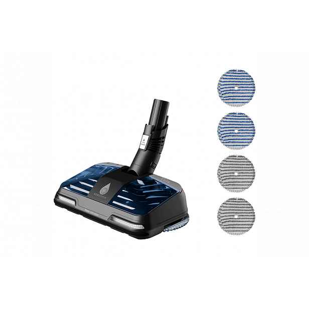 Mopovací aktivní hlavice Rowenta Aerospin 2v1 ZR009C00 Modrá/Černá