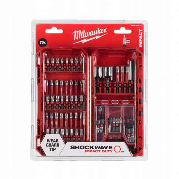 Sada rázových bitů 70ks Milwaukee Packout