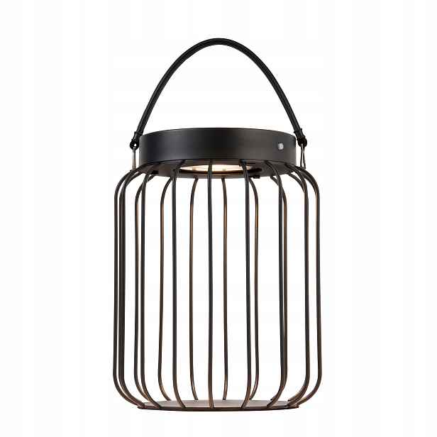 Solární lampa 4.3W IP44 černá Endon