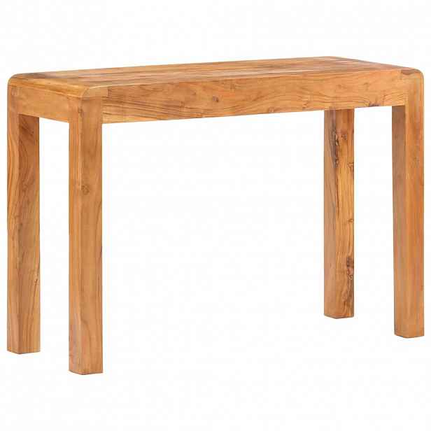vidaXL Konzolový stolek 110x40x76 cm masivní akácie s medovým povrchem