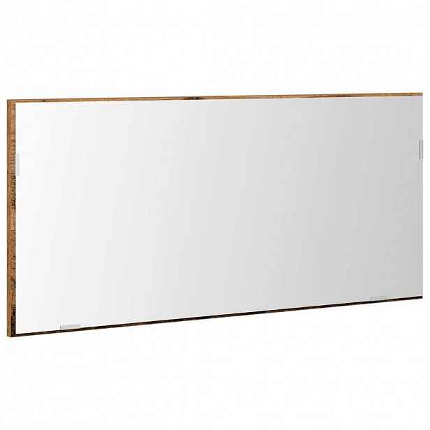 vidaXL Zrcadlo Staré dřevo 80 x 37 cm Sklo a inženýrské dřevo