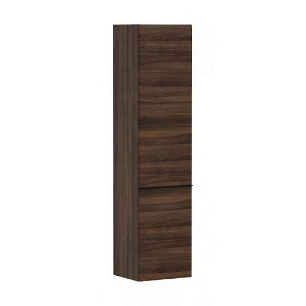 Vysoká skříňka Hansgrohe Xelu Q 40x106,5x35 cm tmavý ořech 54142670