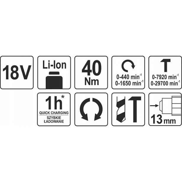 Aku Vrtačka 18V Bez Akumulátoru