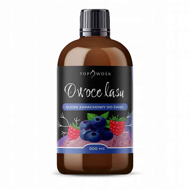 Vůně do voskových svíček, vonný olej Ovoce Lesa 500 ml