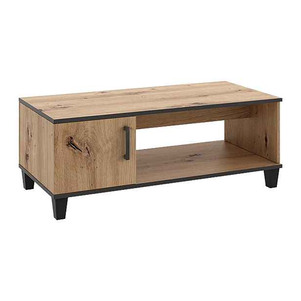 MASSENO TV STOLEK CORTEZA, 120/51,5/56 cm, dub Artisan