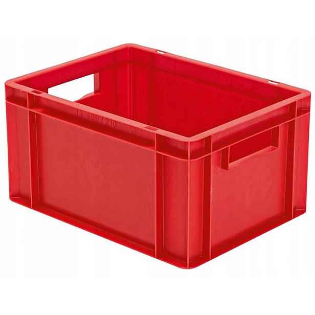Přepravní box kontejner 400x300x210 mm červený La-ka-pe 1 kus