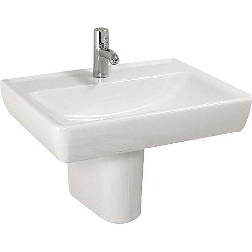 Umyvadlo Laufen Laufen Pro 55x48 cm otvor pro baterii uprostřed H8189510001041