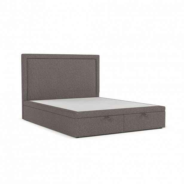 AltaBeds ČALOUNĚNÁ POSTEL SALMA 160/200 cm Hnědá