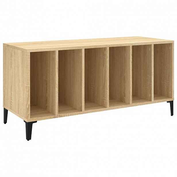vidaXL Skříňka na LP desky dub sonoma 100x38x48 cm kompozitní dřevo