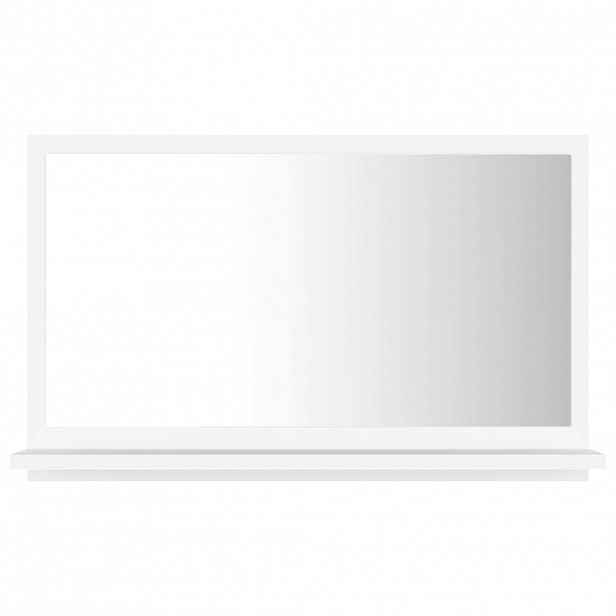vidaXL Koupelnové zrcadlo bílé 60 x 10,5 x 37 cm kompozitní dřevo