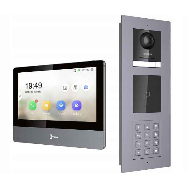 Videotelefon Ip Hikvision Šifrovač Čtečka Uniqe