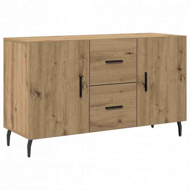 vidaXL Příborník dub artisan 100 x 36 x 60 cm kompozitní dřevo
