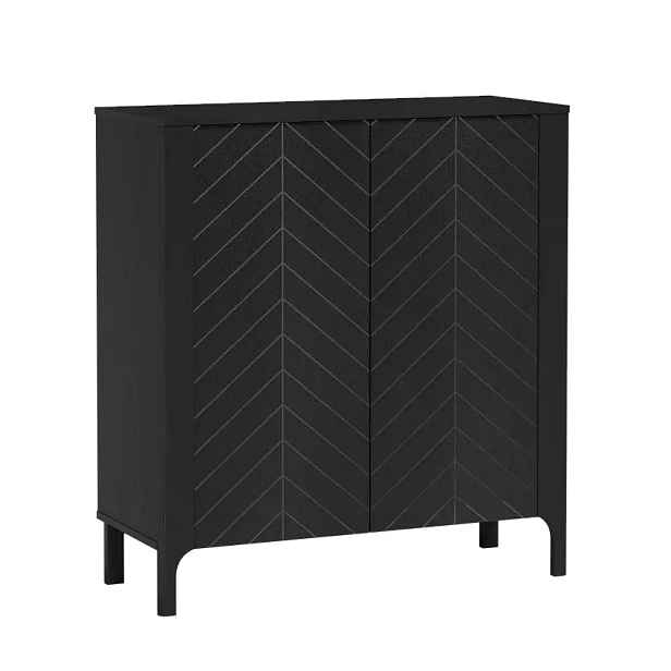 Casarredo Komoda 2D KENORA - černá