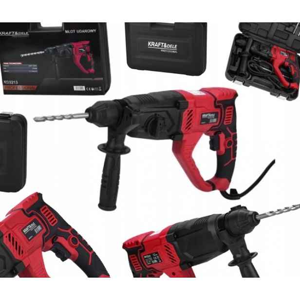 Elektrické Příklepové Kladivo 2700W Sds-plus Sds+ Kraft&dele