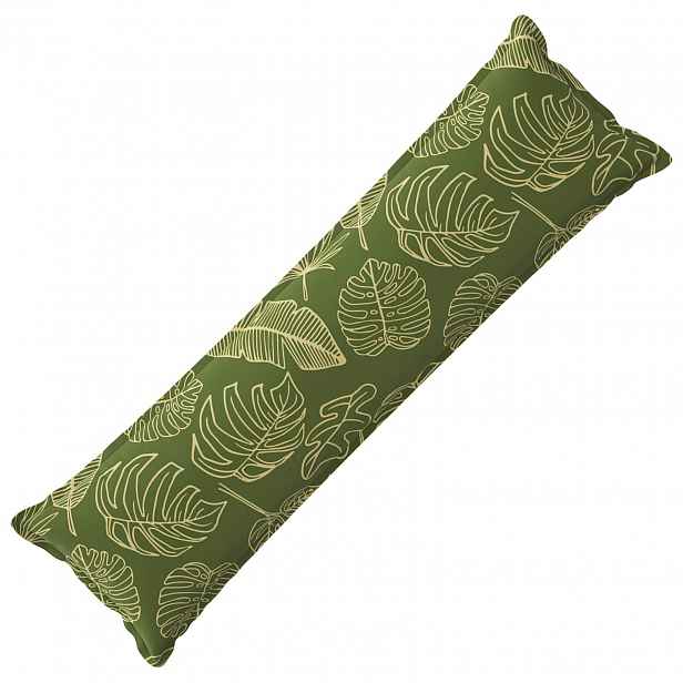 vidaXL Povlak na polštář HOUTEN Listový design 40 x 145 cm Polyester